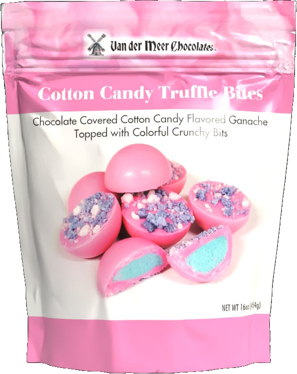 Cotton Candy Truffle Bites